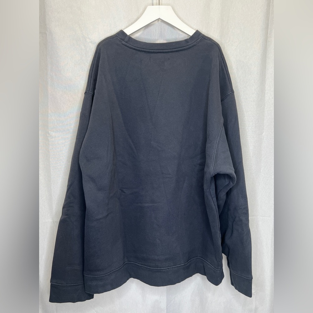 Brunette The Label Charcoal (Jet Black) Crewneck (2XL/3XL) - Picture 2 of 3